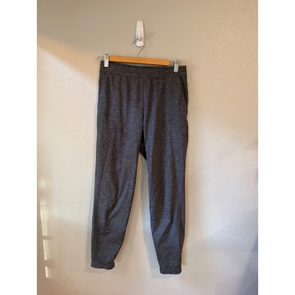 Uniqlo Dry-Ex Jogger Pants Small Heather Charcoal Gray Stretch Activewear